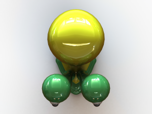 3D Art Surface Little Snail 3D Print Model