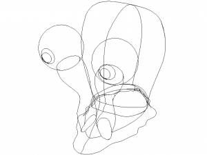 3D Art Surface Little Snail 3D Print Model