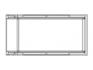 Plastic Hanging Storage Bin 3D Принт Модель