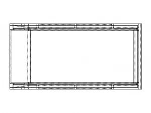 Plastic Hanging Storage Bin 3D Print Model