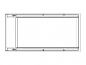 Plastic Hanging Storage Bin 3D Принт Модель