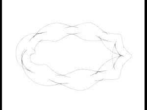 Elastic Art Bracelet 3D Print Model