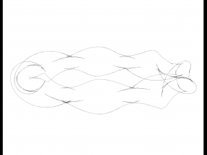 Elastic Art Bracelet 3D Print Model