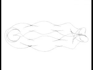 Elastic Art Bracelet 3D Print Model
