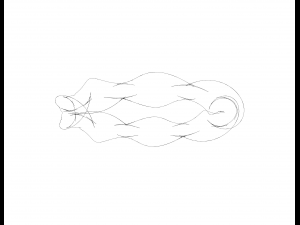 Elastic Art Bracelet 3D Print Model