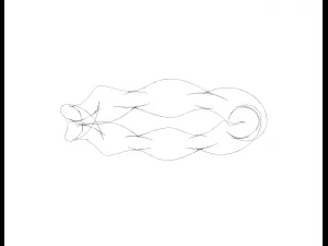 Elastic Art Bracelet 3D Print Model