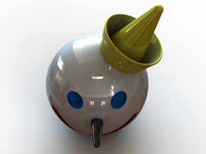 Jack in the Box Head 3D Принт Модель