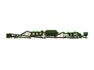 Sorting Plants for Municipal Solid Waste 3Dモデル