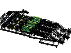 Sorting Plants for Municipal Solid Waste 3D Model