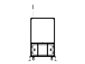 Aluminum Robot Structure - Enclosed 3D Model
