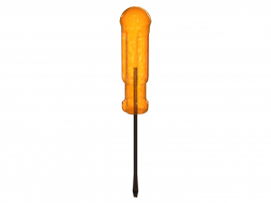 Flat Tip Screw Driver 2mm x 130mm Overall 3Dモデル
