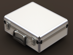 Tool Case Aluminium Radiused Edges 3Dモデル