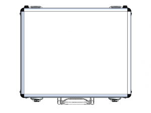 Tool Case Aluminium Radiused Edges 3D Model