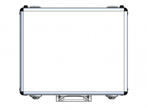 Tool Case Aluminium Radiused Edges 3D Model