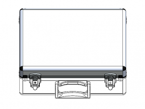 Tool Case Aluminium Radiused Edges 3D Model