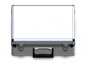 Tool Case Aluminium Radiused Edges 3D Model