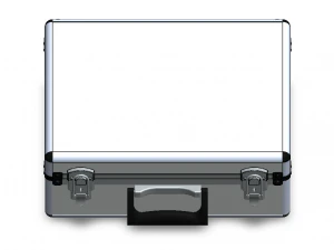 Tool Case Aluminium Radiused Edges 3D Model