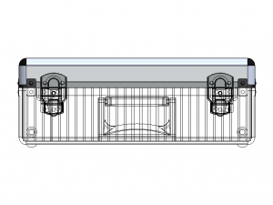 Tool Case Aluminium Radiused Edges 3D Model