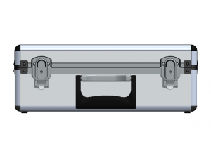 Tool Case Aluminium Radiused Edges 3D Model