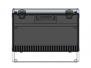 Tool Case Aluminium Radiused Edges 3D Model