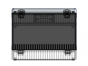Tool Case Aluminium Radiused Edges 3D Model