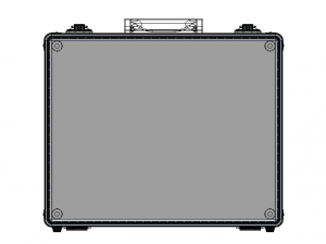 Tool Case Aluminium Radiused Edges 3D Model