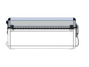 Tool Case Aluminium Radiused Edges 3D Model