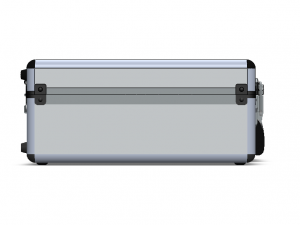 Tool Case Aluminium Radiused Edges 3D Model