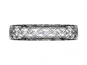 Field Road Rear Tractor Tires 3D Модель