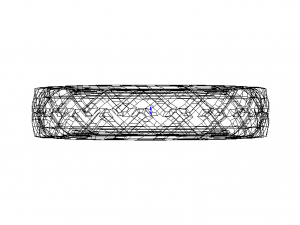 Field Road Rear Tractor Tires 3D Модель