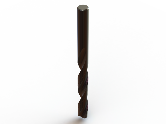 HSS Drill Bit 12mm 3D Модель .c4d .max .obj .3ds .fbx .stl .blend 