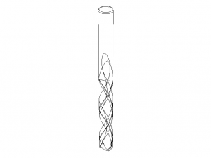 HSS Drill Bit 12mm 3D Модель