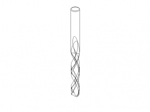 HSS Drill Bit 12mm 3D Модель