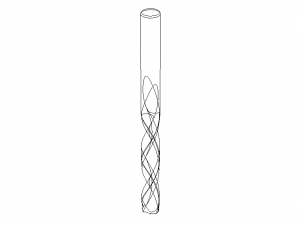 HSS Drill Bit 12mm 3D Модель