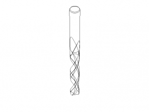 HSS Drill Bit 12mm 3D Модель