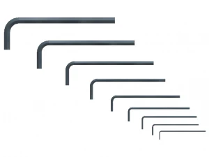 Hex Keys - Long Series Metric 3D Model