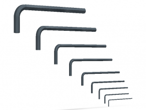 Hex Keys - Long Series Metric Modelo 3D