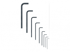 Hex Keys - Long Series Metric Modelo 3D