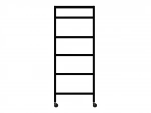 Aluminum Mobile Utility Rack 3D Model