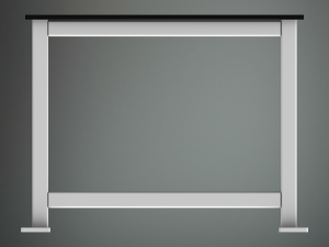 Machine Table with 1200 X 1200 Top 3D Model
