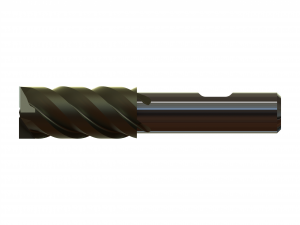 20mm Metric Single End Mill - 4 flutes 3D Модель