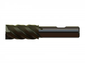 20mm Metric Single End Mill - 4 flutes 3D Model