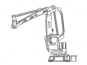 ABB Palletizer Robot IRB 460 3D 模型