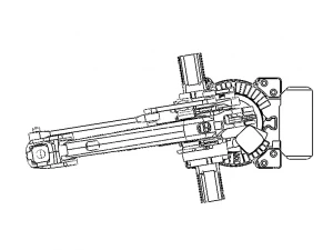 ABB Palletizer Robot IRB 460 3D Model
