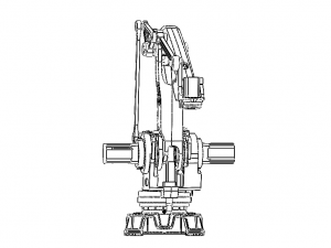 ABB Palletizer Robot IRB 460 3D 模型