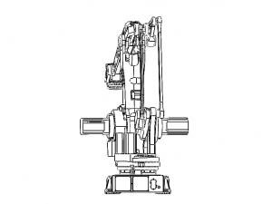 ABB Palletizer Robot IRB 460 3D 模型
