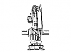 ABB Palletizer Robot IRB 460 3D 模型