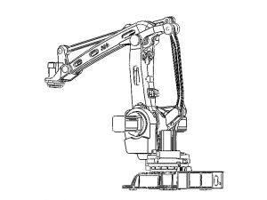 ABB Palletizer Robot IRB 460 3D 模型