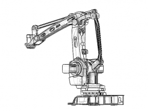 ABB Palletizer Robot IRB 460 3D 模型