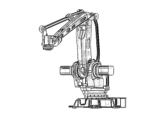 ABB Palletizer Robot IRB 460 3D 模型